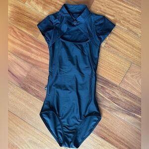 Jule Black Leotard